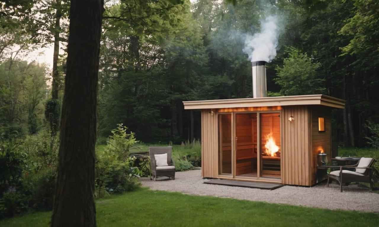 Budowa sauny ogrodowej
